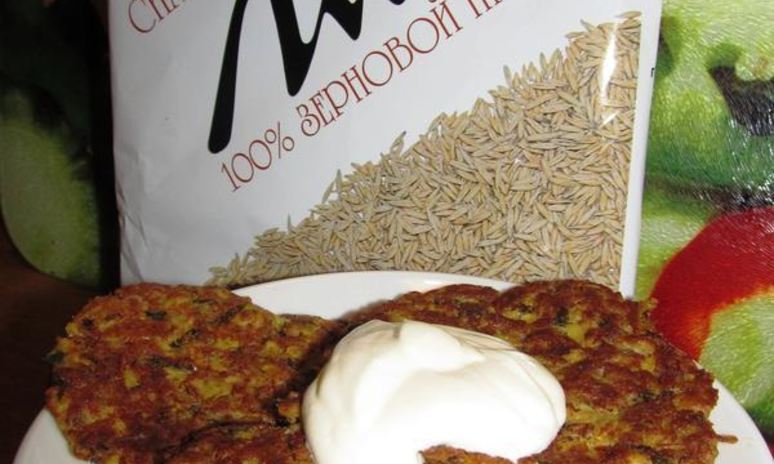 Рецепт оладий из кабачков и отрубей лито