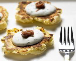 Оладьи из кабачков с фетой