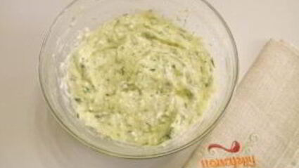 оладьи из кабачков с творогом