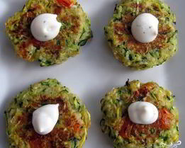 Оладьи из кабачков в духовке