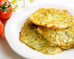 Оладьи из кабачков