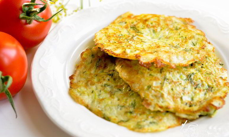 Рецепт оладий из кабачков