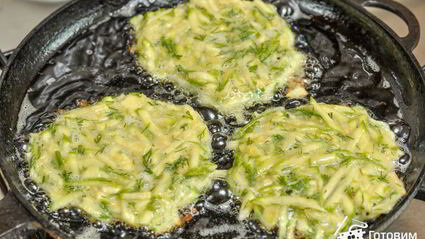 оладьи из кабачков