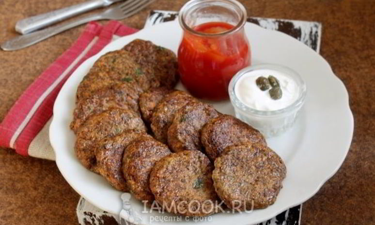 Рецепт оладий из куриной печени с морковью