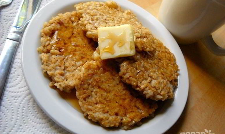 Рецепт оладий из риса