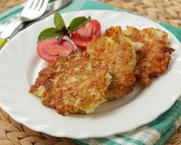 Оладьи из цветной капусты