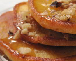 Оладьи из тыквенного пюре