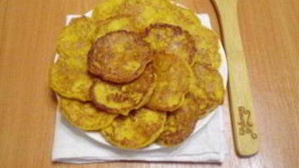 оладьи из тыквы и яблок