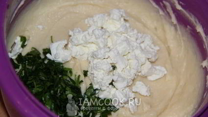 оладьи картофельные с фетой и зеленью