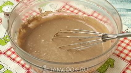 оладьи на кислом молоке с какао