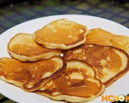 Оладьи на молоке