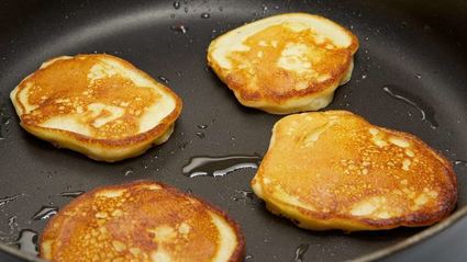 оладьи на молоке