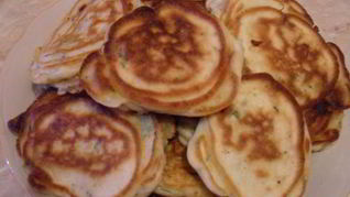 Оладьи с рыбой