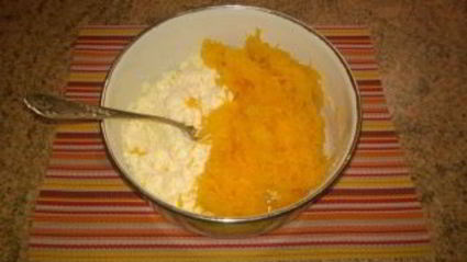 оладьи с тыквой и творогом