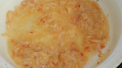 оладьи с яблоками на кефире