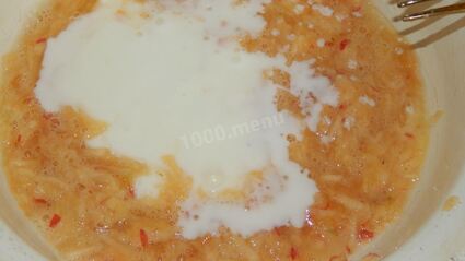 оладьи с яблоками на кефире