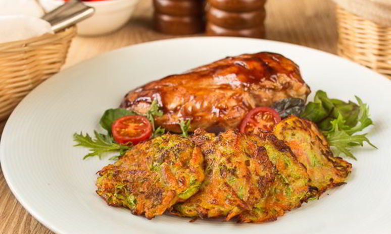 Рецепт овощных оладий