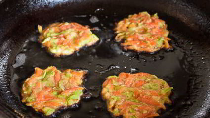 овощные оладьи