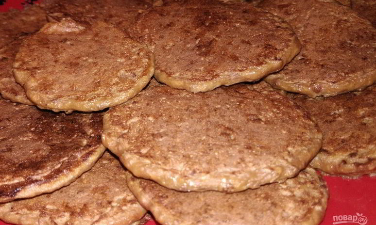 Рецепт печеночных оладий на сметане