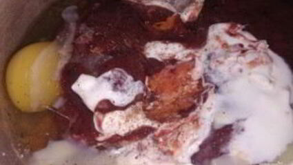 печеночные оладьи на сметане