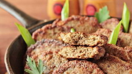 печеночные оладьи с манкой