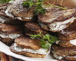 Печеночные оладьи