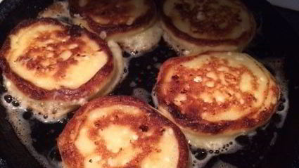 польские творожные оладьи