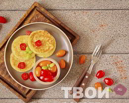 Пышные оладьи из кабачков