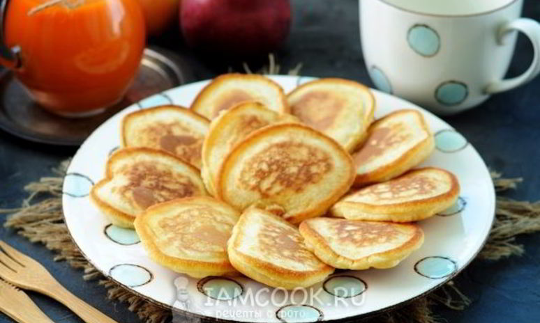 Рецепт пышных оладий на соде без дрожжей