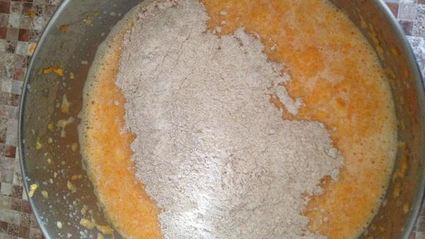 тыквенно-апельсиновые оладьи