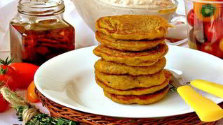 Тыквенные оладьи