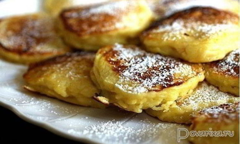Рецепт яблочных оладий