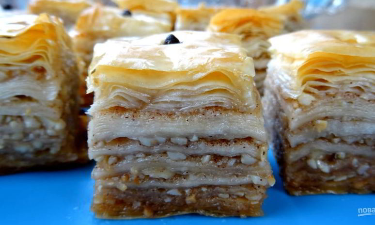 Рецепт пахлавы ароматной