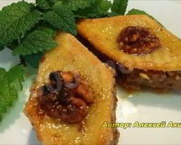 Пахлава с сиропом