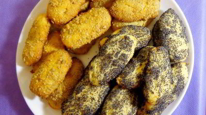 чесночное печенье