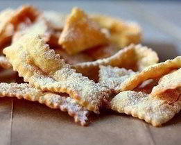 Домашнее хрустящее печенье Хворост