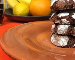 Двойное шоколадное печенье с имбирно-кофейными нотками