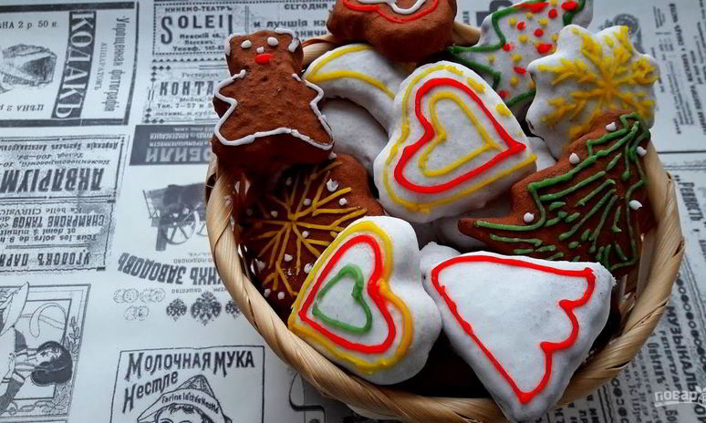 Рецепт глазури для имбирного печенья