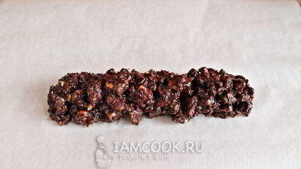 колбаска из печенья