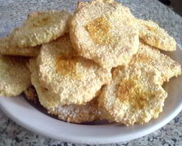 Кукурузное печенье на кефире