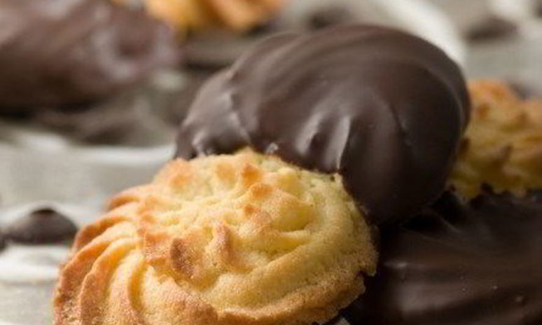 Рецепт курабьего в шоколадной глазури