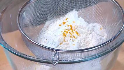 лимонное печенье солнышко с кукурузной мукой