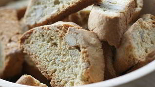 Лимонные бискотти