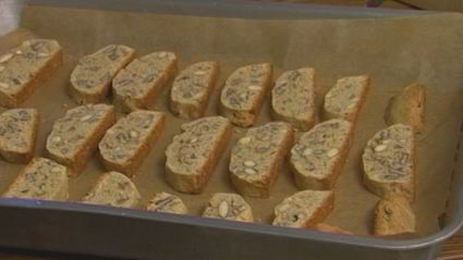 лимонные бискотти