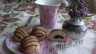 Медовое печенье Шоколадный ручеек