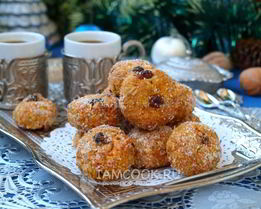 Морковное печенье с овсяными хлопьями