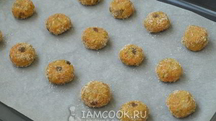 морковное печенье с овсяными хлопьями