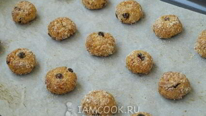 морковное печенье с овсяными хлопьями