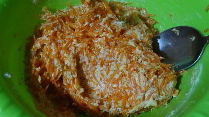 морковное печенье