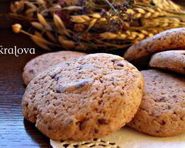 Нежное печенье с шоколадом